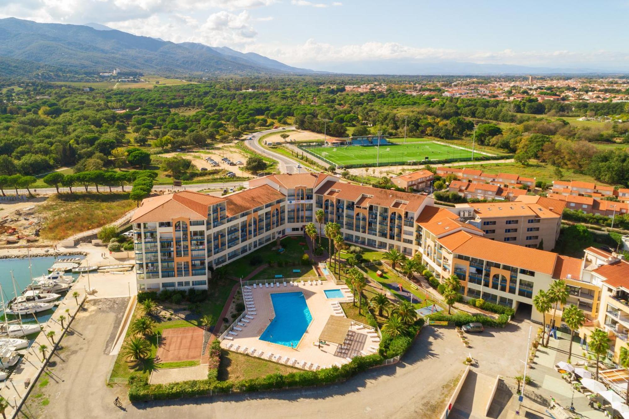 Appart Hotel Mer & Golf Port Argeles Dış mekan fotoğraf