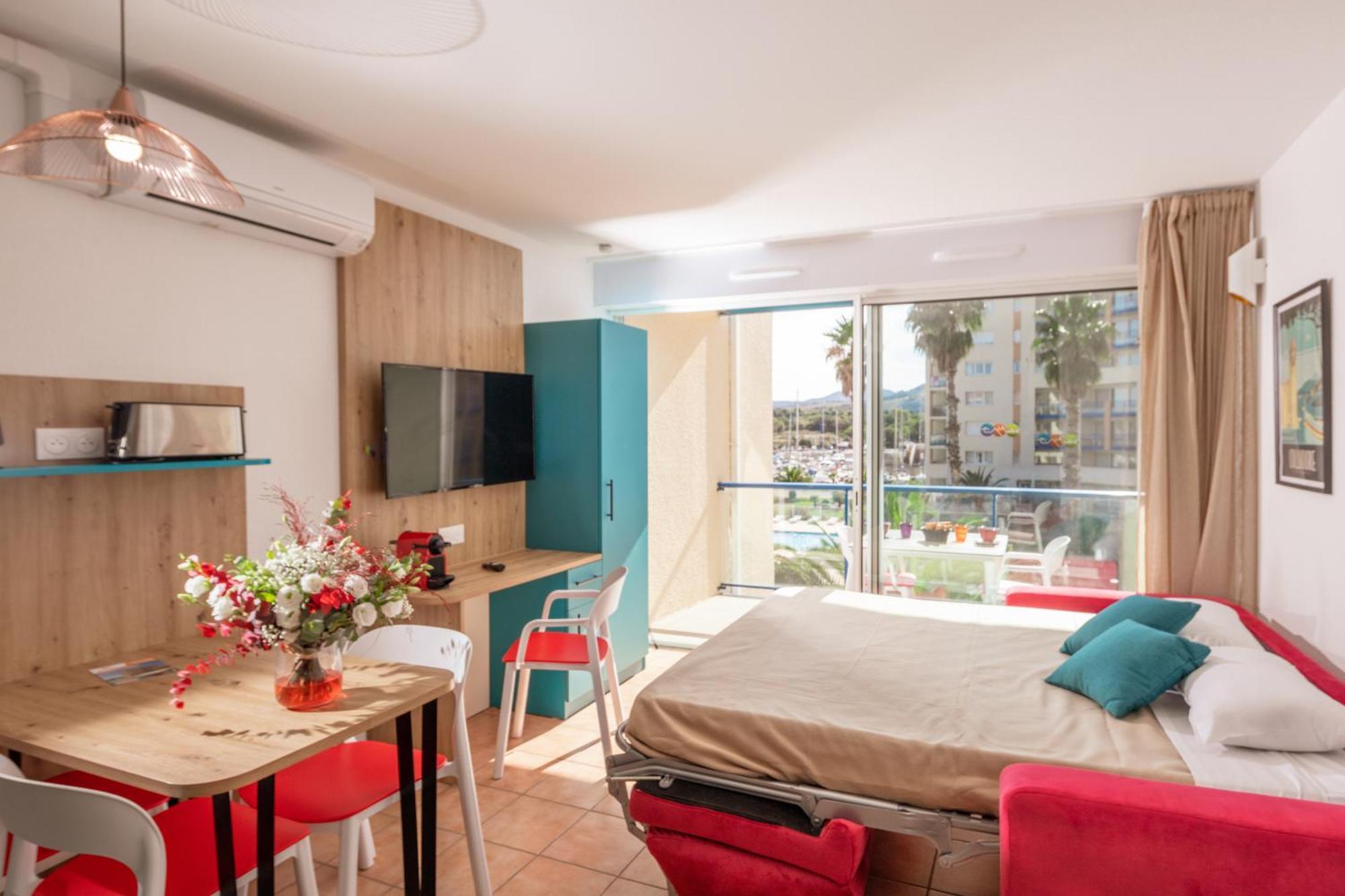 Appart Hotel Mer & Golf Port Argeles Dış mekan fotoğraf