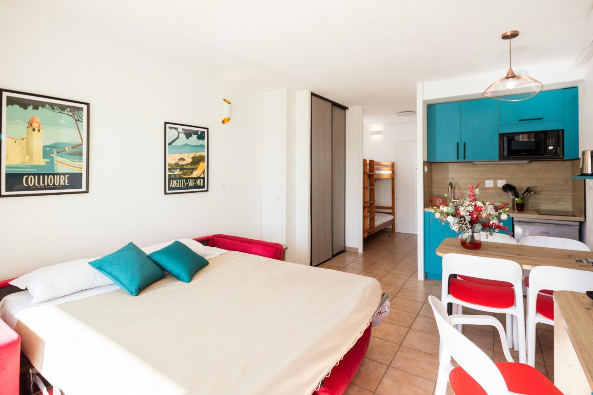 Appart Hotel Mer & Golf Port Argeles Dış mekan fotoğraf