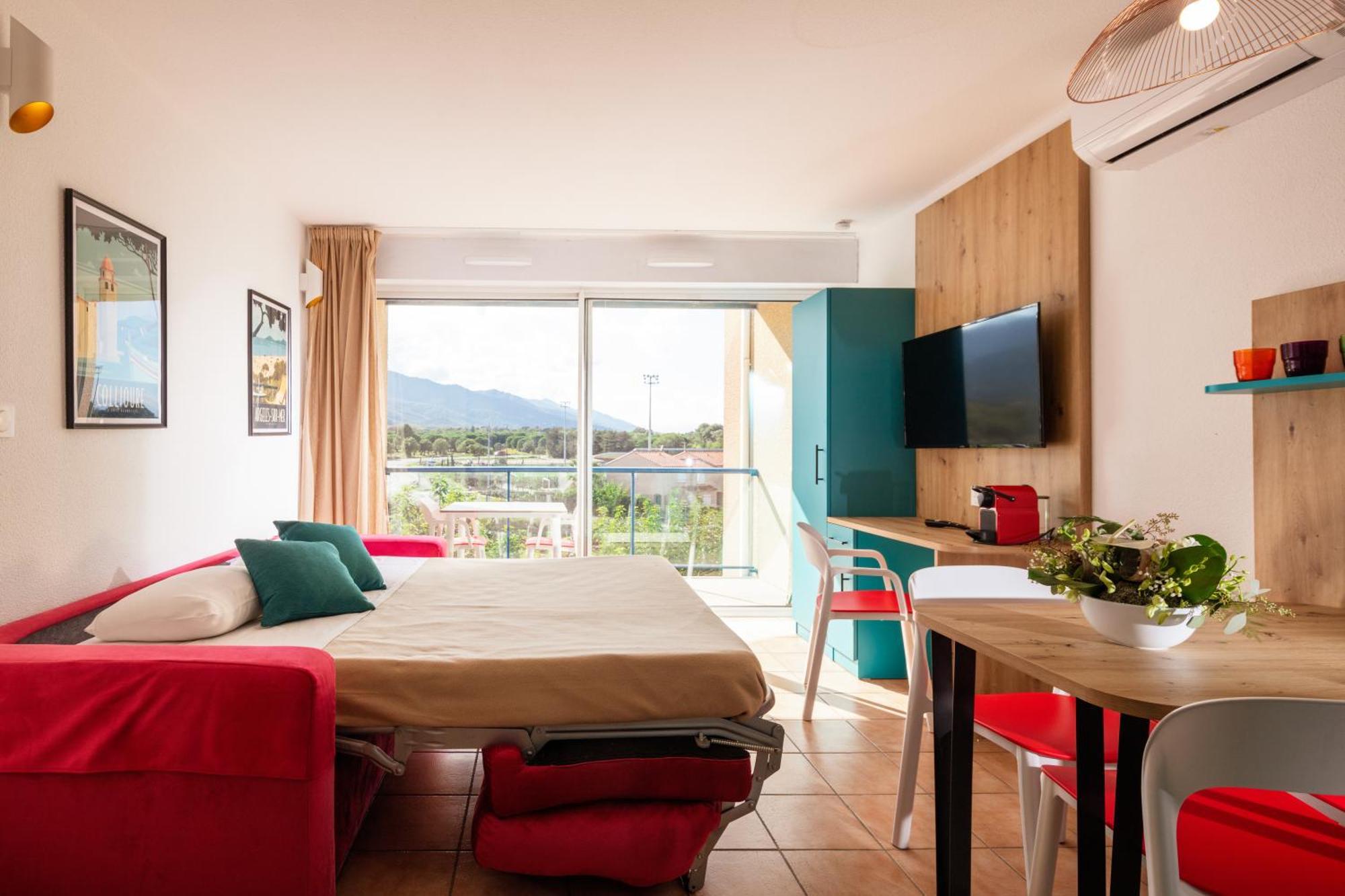 Appart Hotel Mer & Golf Port Argeles Dış mekan fotoğraf